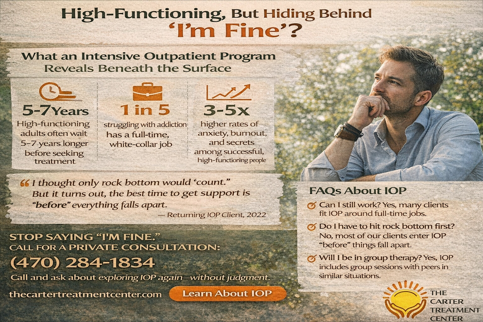 Intensive Outpatient Program for High-Functioning Adults