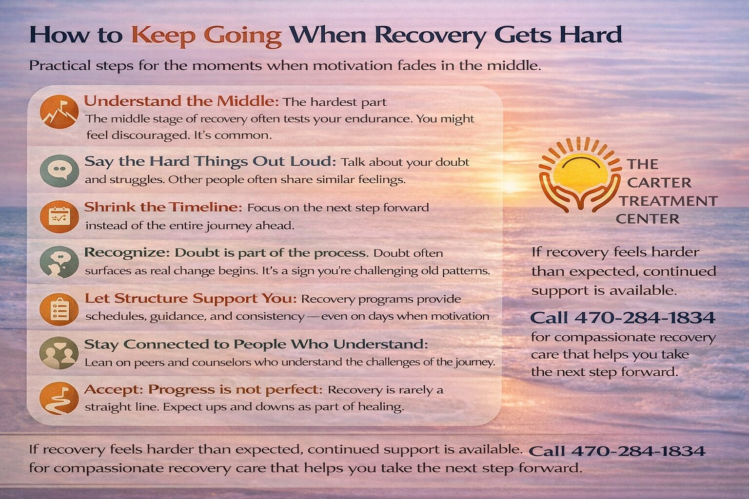 When Recovery Gets Hard and You Want to Quit